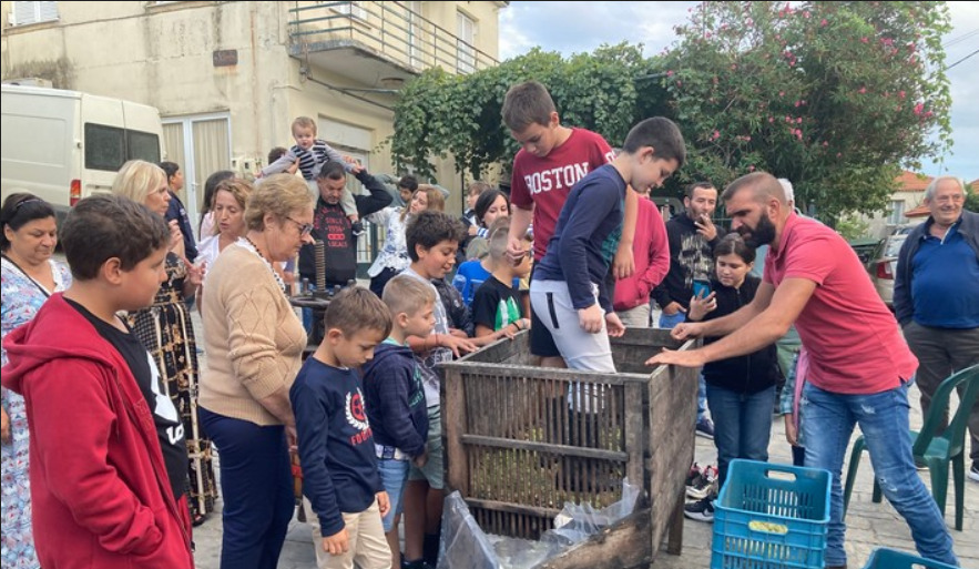 Raisin – Fête Mustou » à Mouzaki Trifylias